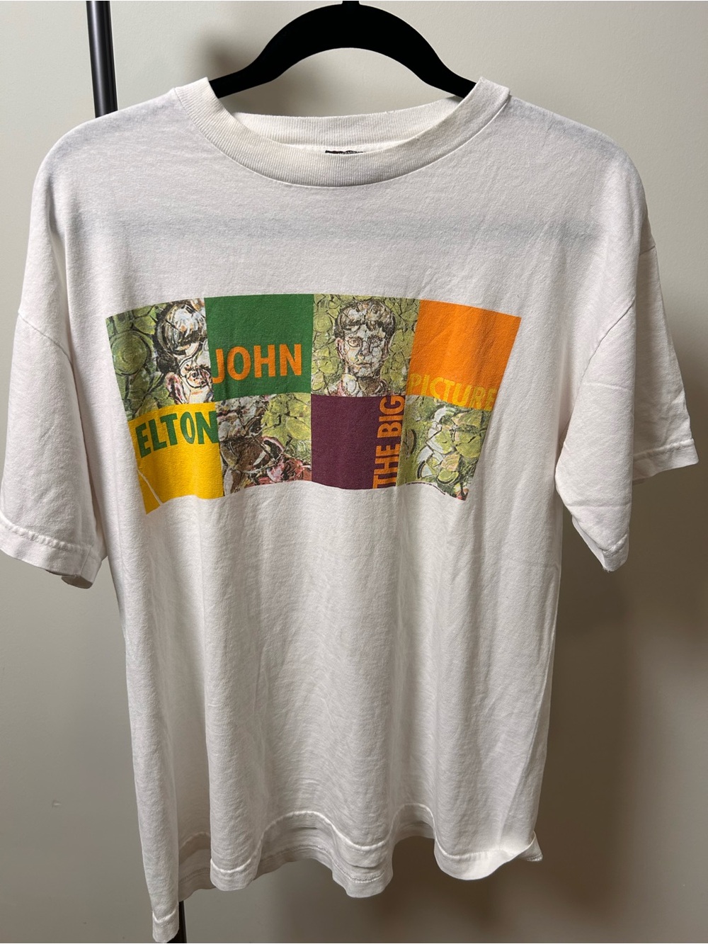 Vintage Elton John “The Big Picture” Graphic T-Shirt